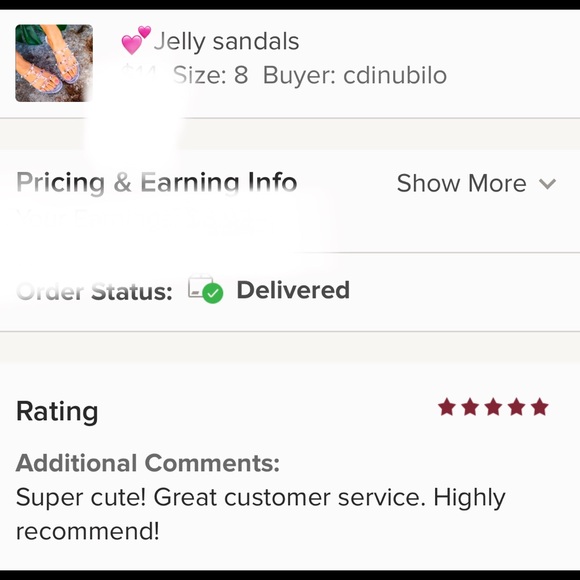 💕Jelly sandals - Picture 2 of 6